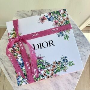 DIOR Blooming Bouquet Floral Collectible Gift Box with Ribbon